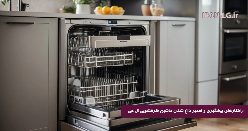 علت داغ شدن ماشین ظرفشویی ال جی 2 علائم داغ شدن ماشین ظرفشویی ال جی